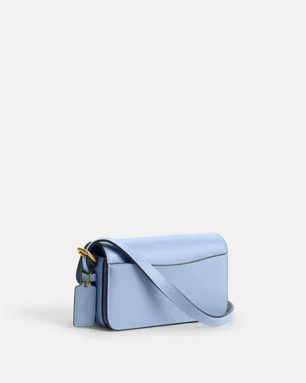 Coach Zoe Shoulder Bag 20 (Light/Pastel Blue)