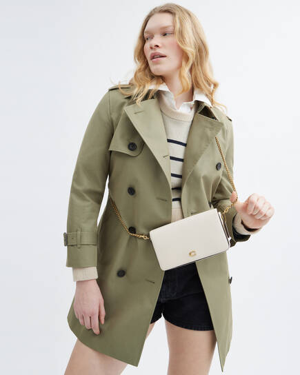 Coach Mila Crossbody Bag (WHITE)